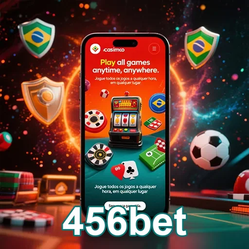 Imagem promocional do app 456bet, destaque para o logo do site 456bet e recursos de apostas esportivas.